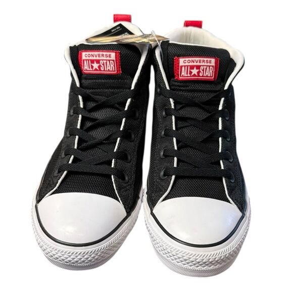 New Converse Chuck Taylor All Star Street Mid Black Men's 163404C Sneakers 8 - Picture 4 of 7